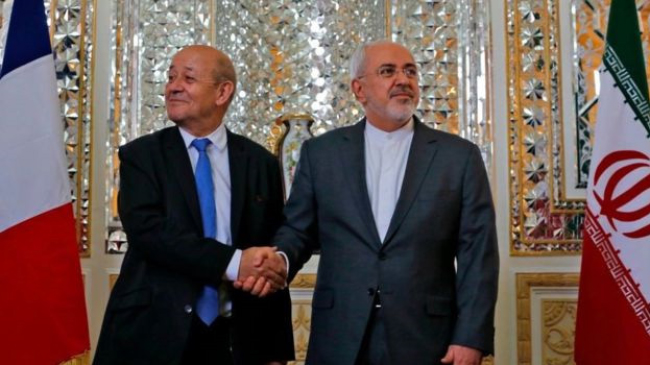 وزیر خارجه فرانسه: ایران از تهدید دست بردارد